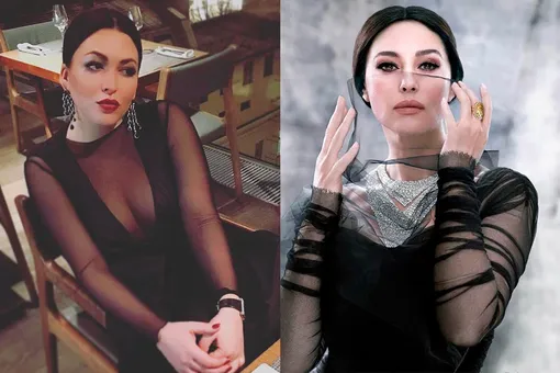 Ирина Дубцова, Моника Беллучи Ирина Дубцова, Моника Беллучи
