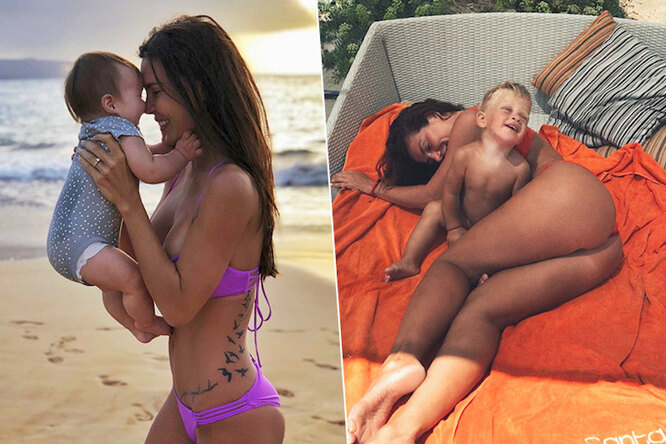 Плохие мамочки: откровенные фото знаменитостей с детьми, за которые их критикуют