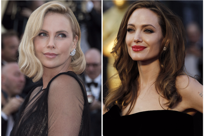 Не поделили: Шарлиз Терон и Анджелина Джоли объявили друг другу «войну»