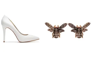 Лодочки VS украшения с насекомыми Лодочки VS украшения с насекомыми