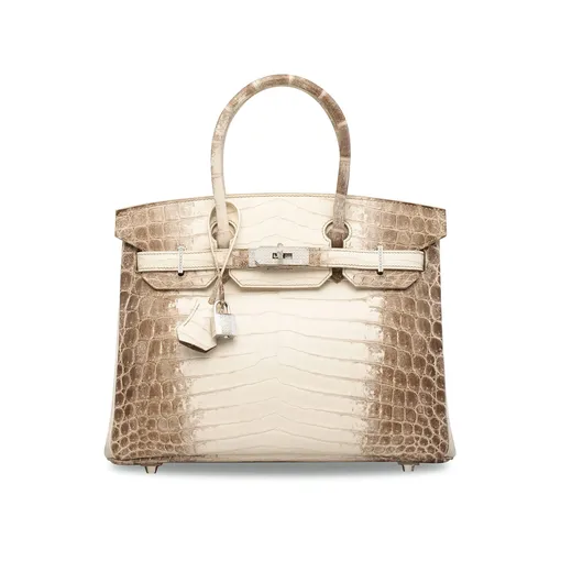 Hermes Niloticus Crocodile Himalaya Birkin, $380 тысяч.