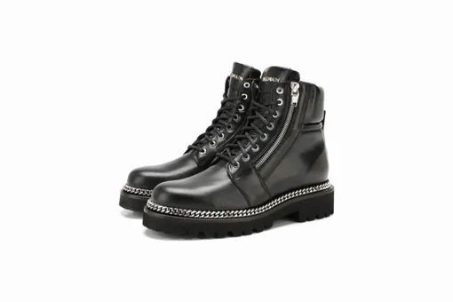 Кожаные ботинки, Balmain Кожаные ботинки, Balmain