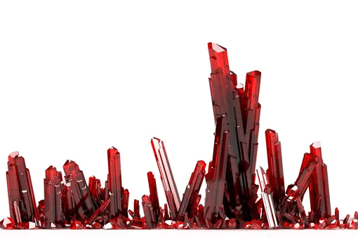 Красные кристаллы: секреты и магические свойства камней