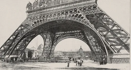 Эйфелева башня. 1889 год