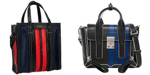 Сумка Balenciaga, 94 600 рублей в Aizel \ Сумка 3.1 Phillip Lim, $725 на ru.shopbop.com