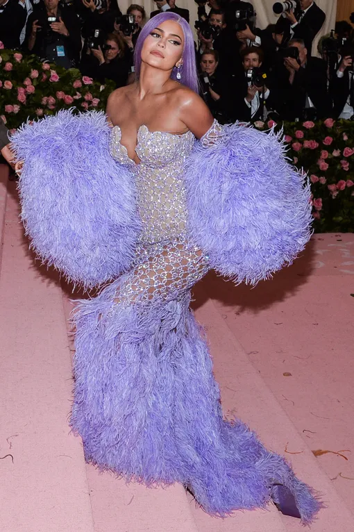 Кайли Дженнер на Met Gala в 2019 году