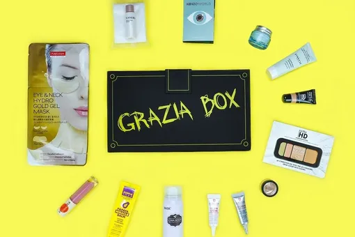 Разбор полётов: Смотрим, что можно найти в июньской коробочке красоты Grazia Box