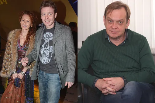 Павел Майков с женой и Михаил Горевой