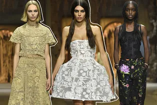 Прозрачные топы и кружевные шорты: что Dior предлагает носить модницам следующим летом Прозрачные топы и кружевные шорты: что Dior предлагает носить модницам следующим летом