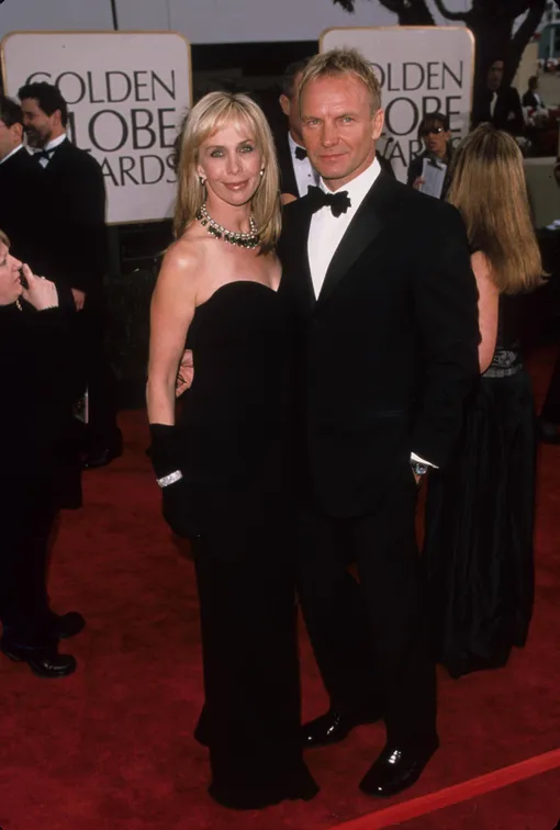 С годами Труди Стайлер и Стинг стали одной из самых крепких звездных пар