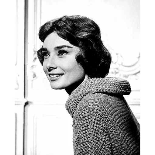 Одри Хепберн (Audrey Hepburn) в Париже, Франция. 1957 год