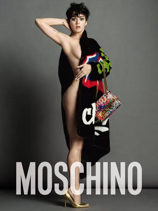 Кэти Перри для рекламной компании Moschino в 2015 году