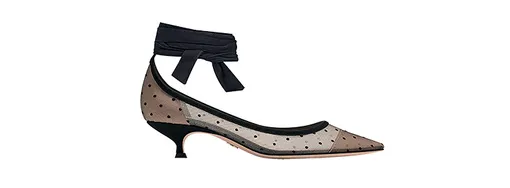 Туфли из кожи, велюра и тюля, Dior, цена по запросу, Dior