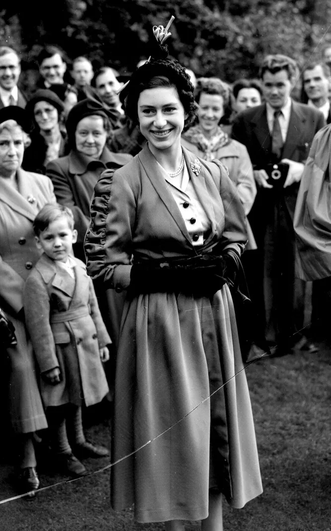 Принцесса Маргарет в 1950 году