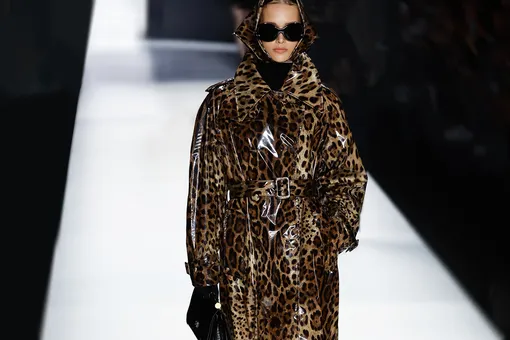 «Леопардовая» верхняя одежда — главный тренд зимы