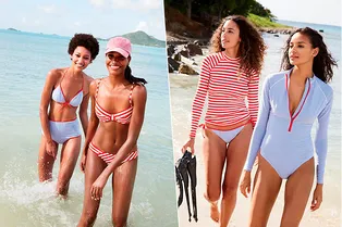 Каникулы начинаются: 15 стильных купальников и курортных образов от J Crew