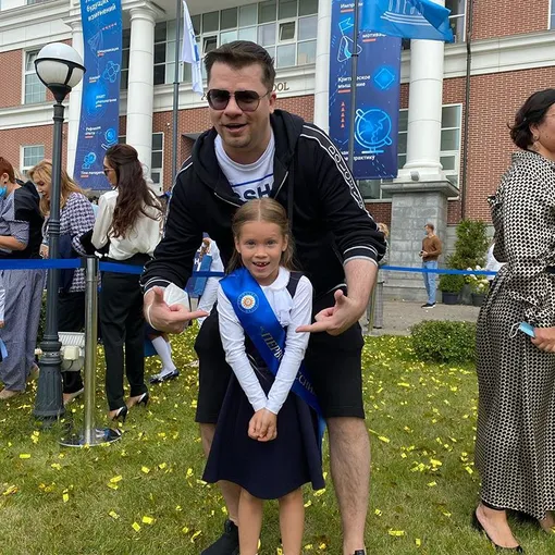 Гарик Харламов с дочерью