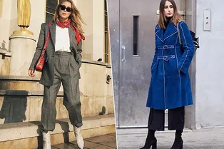 Как носить костюм с сапогами: 5 удачных идей Как носить костюм с сапогами: 5 удачных идей