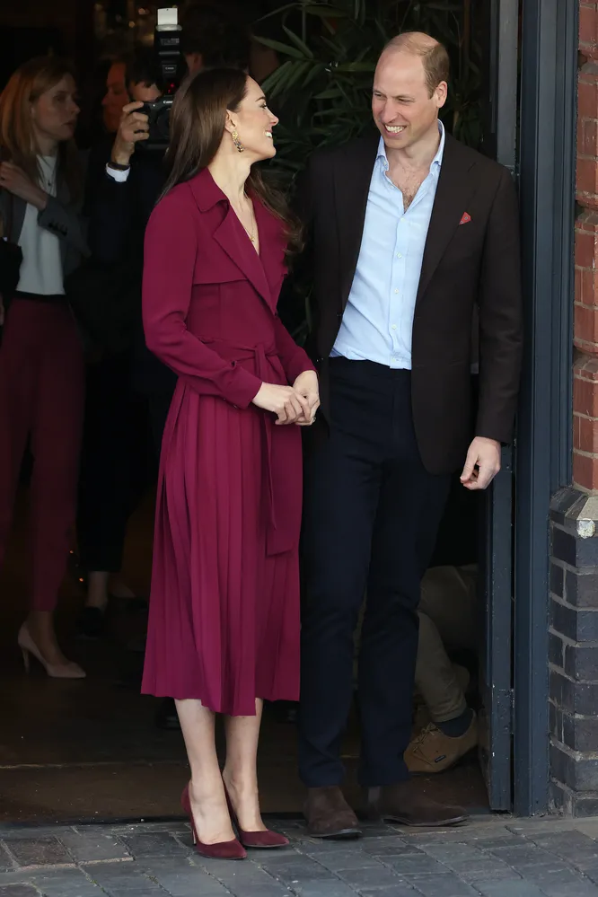 Кейт Миддлтон и принц Уильям в 2023 году