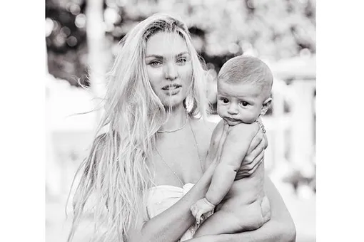 Ангельский ребенок: Кэндис Свейнпол показала 4-месячного сына в Instagram*