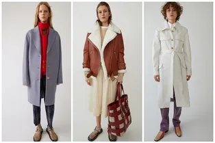 Верхняя одежда на весну: 16 трендовых луков с пальто и куртками Acne Studios