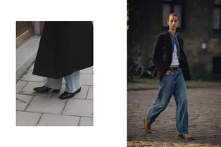 Какие сапоги можно носить с джинсами, чтобы выглядеть стильно зимой 2023-2024