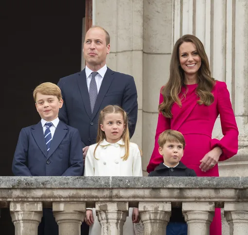 Герцоги Кембриджские с детьми