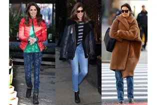 С чем носить джинсы зимой 2020? 5 рекомендаций от самых стильных звезд