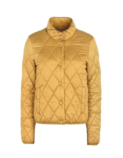 Короткая стеганая куртка с воротником-стойкой и пуговицами в тон, марка 8, 9000 руб. (на сайте Yoox)