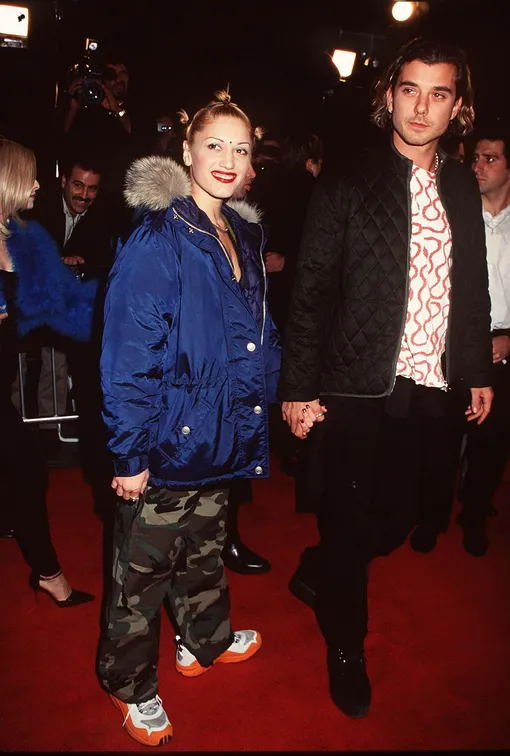 Гвен Стефани и Гэвин Россдэйл на премьере фильма «Крик 2» в 1997 году