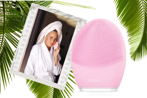 FOREO LUNA 3, звуковая щеточка для очищения кожи и массажа лица из гипоаллергенного силикона