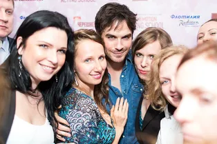 Иэн Сомерхолдер впервые посетил Москву!