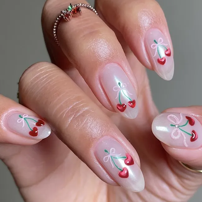 18 романтичных идей маникюра на 14 февраля от Сан-сун Ким