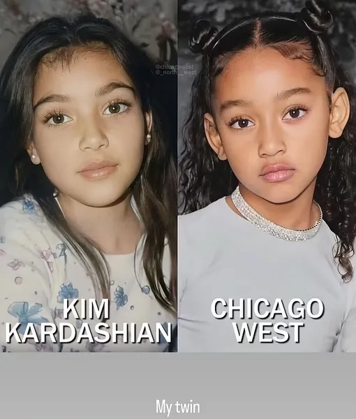 Ким Кардашьян в детстве
