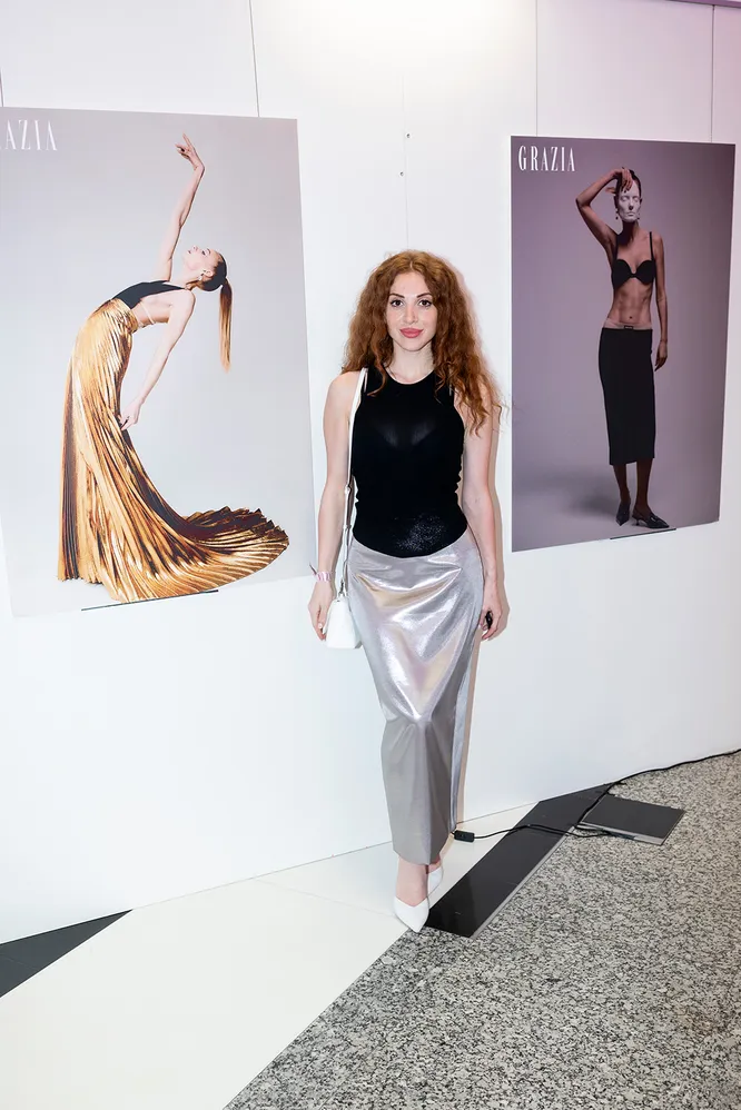 Моника Абнер на фотовыставке «Grazia. Жизнь в движении!»