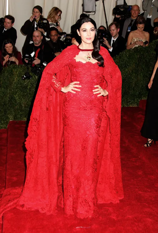 Моника Беллуччи на Met Gala в 2014 году