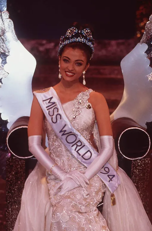 Айшвария Рай в короне «Мисс Мира». 1994 год