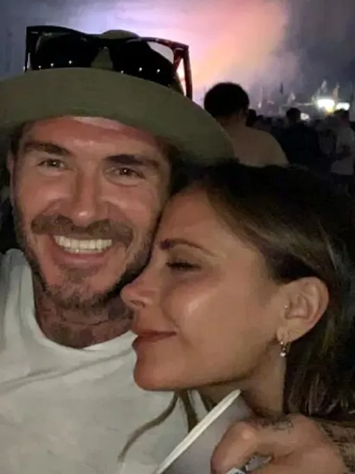 Дэвид и Виктория Бекхэм на фестивале Дэвид и Виктория Бекхэм на фестивале