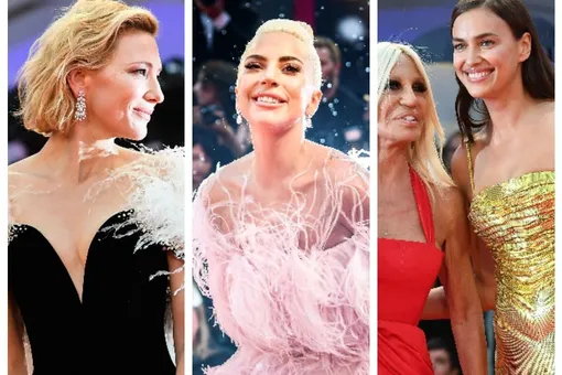 Ирина Шейк, Леди Гага, Кейт Бланшетт и другие на премьере «Звезда родилась»