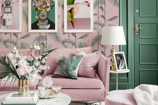 С чем сочетается розовый цвет в интерьере: 16 неожиданных и стильных комбинаций