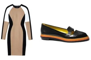 Платье VS лоферы