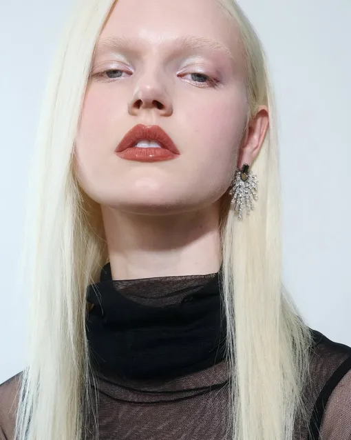 макияж перламутровыми тенями