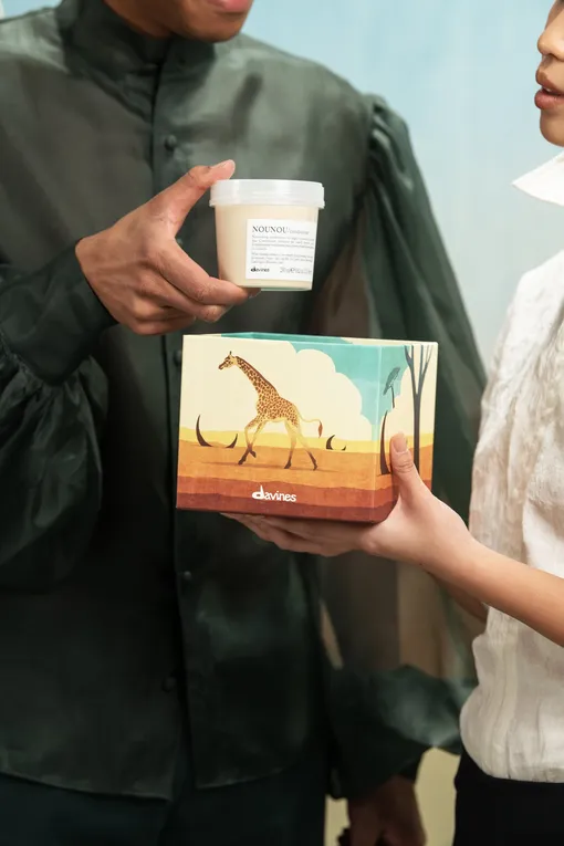 Подарочный набор для волос на новый год