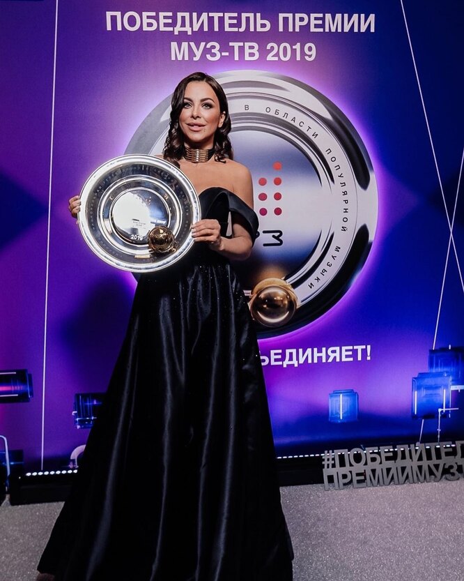 Ани Лорак на премии Муз-ТВ 2019 году