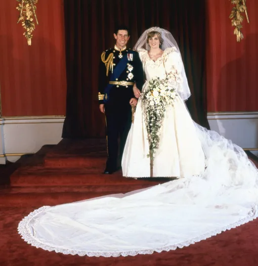 Свадьба принцессы Дианы и принца Чарльза в 1981 году