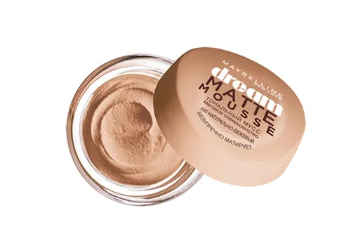 Матирующий тональный мусс Maybelline Dream Matte Mousse