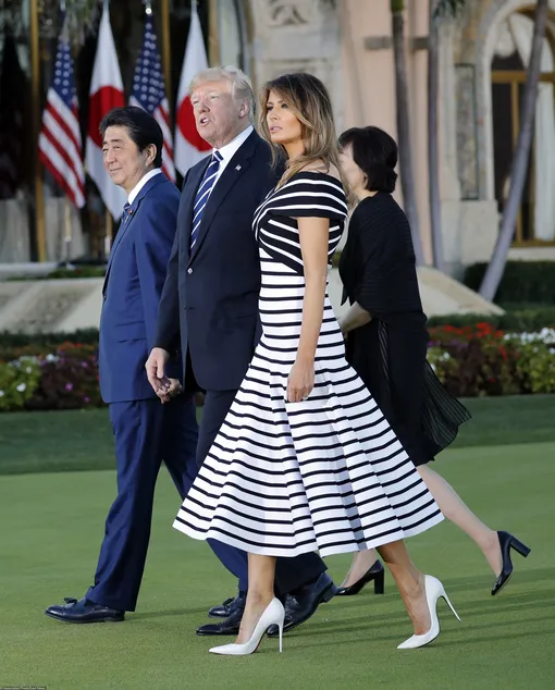 Дональд и Мелания Трамп