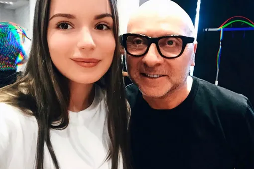 Блогер Саша Спилберг встретилась с дочерью Стивена Спилберга на показе D&G