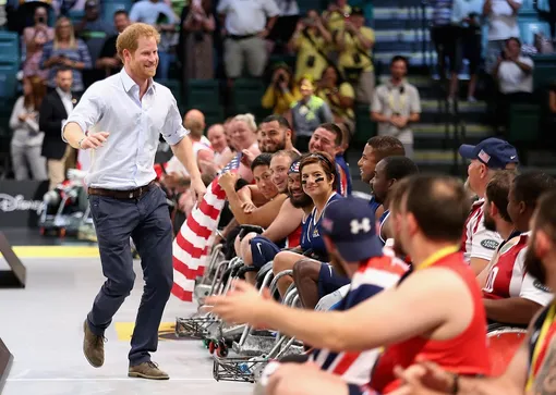 Принц Гарри курирует параолимпийские соревнования «Игры непокоренных»